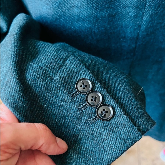 Banana Republic Nova Fides Italy Blazer Single Button Wool size 12 - Picture 5 of 8